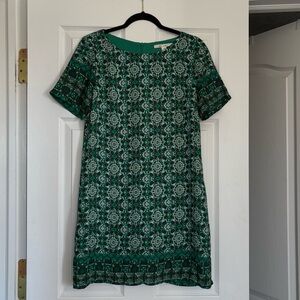Miami Green Geometric Mini Dress